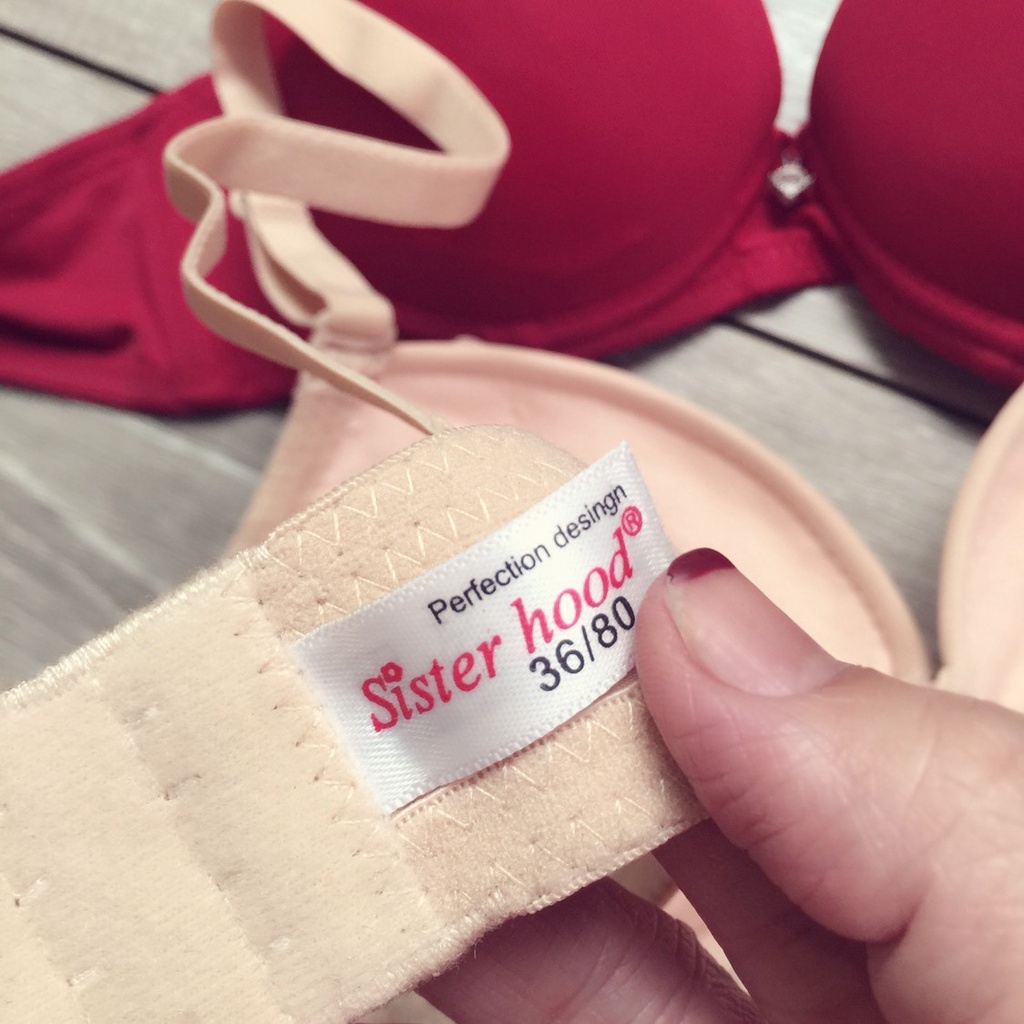 Áo Ngực Nâng Dày Siêu Đẩy Trơn Mút 5cm Thái Lan Sisterhood