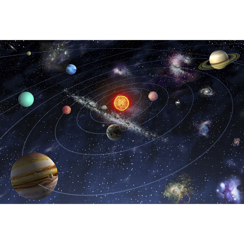 Bộ tranh xếp hình 150 mảnh ghép của liên kết mua – Hệ Mặt Trời (20x30cm)