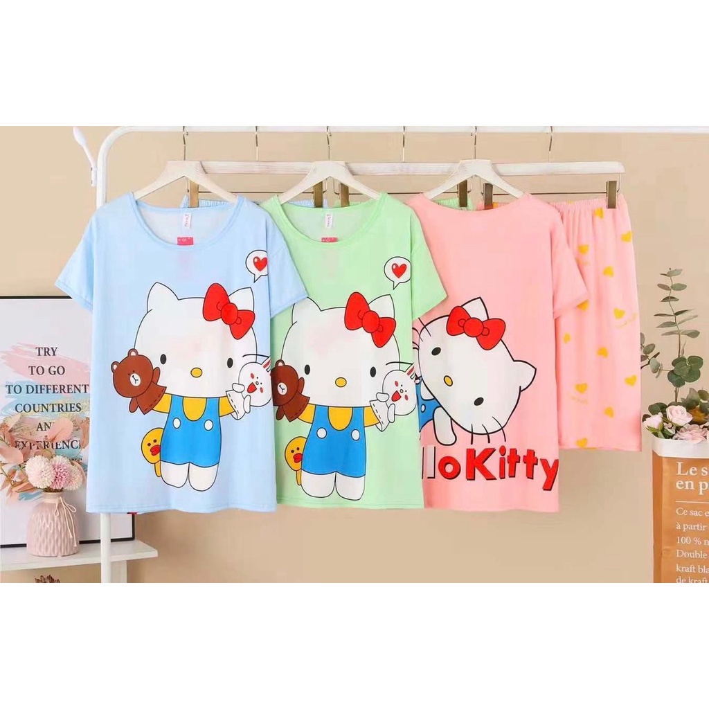 Đồ ngủ bộ mặc nhà hàng đẹp. Chất thun Cotton mềm mát. Đồ bộ Alibama LD79