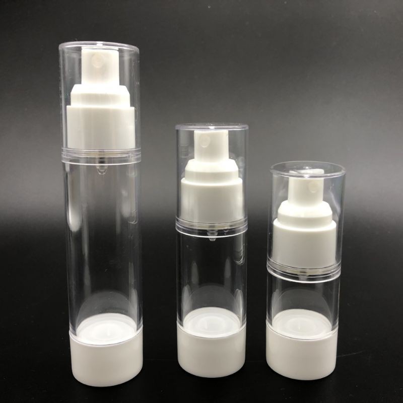 Chai nhựa hút chân không xịt phun sương 15ml,30ml,50ml chiết mỹ phẩm , phụ kiện du lịch