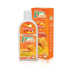 Nước súc miệng nha khoa Nutri Dentiz 250ml từ sáp ong giá tốt