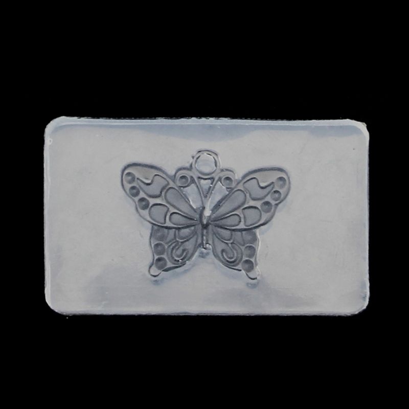 Khuôn Silicon Làm Mặt Vòng cổ / Bông Tai / Vòng cổ Hình Bướm Dễ Thương