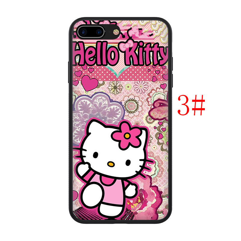 Ốp điện thoại TPU silicon mềm hình Hello Kitty T62 cho iPhone 11 12 Pro Mini XS Max X XR