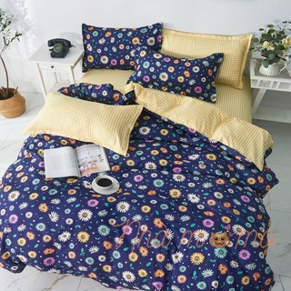 [HÀNG NHẬP KHẨU] BỘ DRAP COTTON POLY MẪU CÚC HỌA MI
