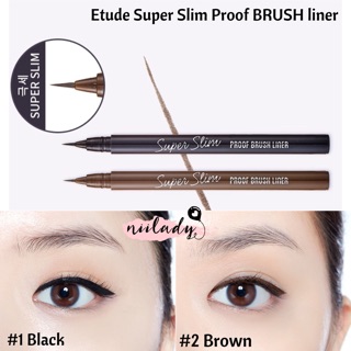 Kẻ Mắt Super Slim Proof Brush Liner