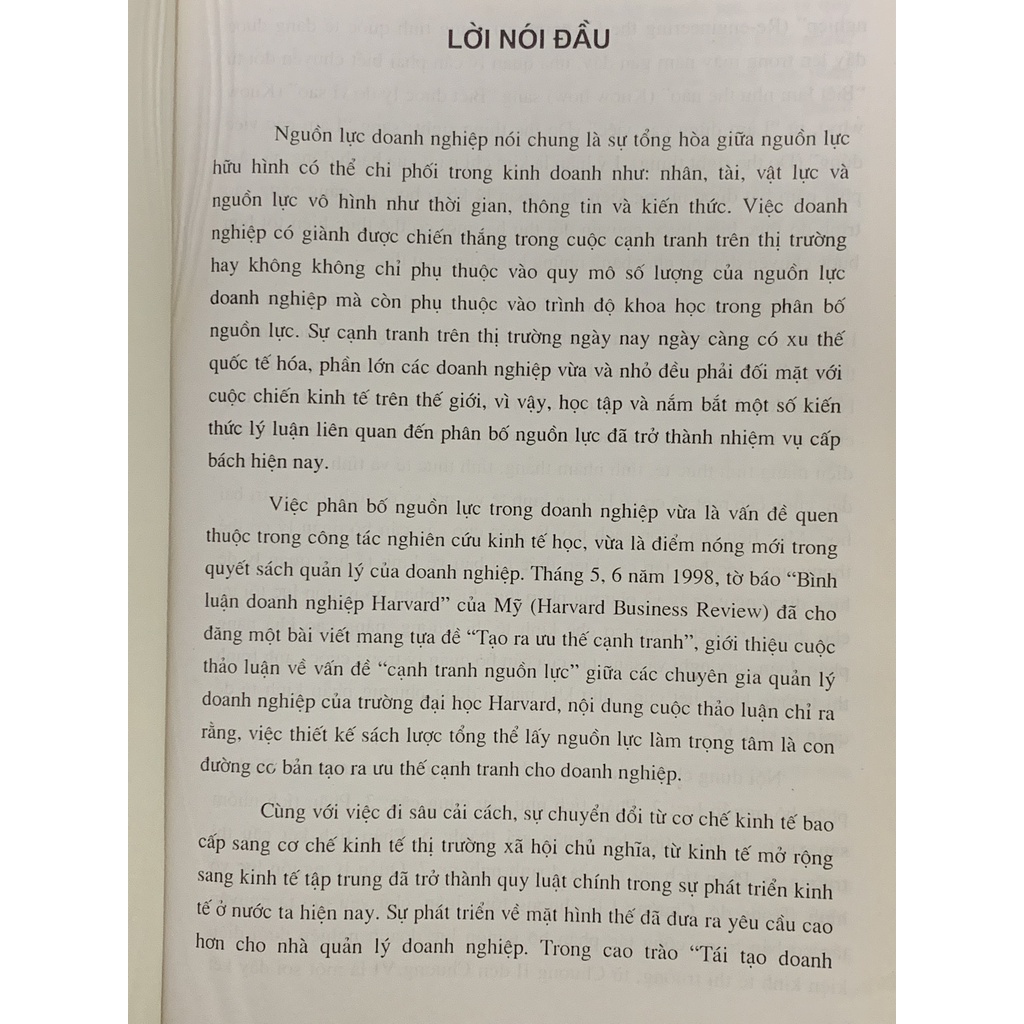 Sách - Quản Lý Nguồn Nhân Lực Trong Doanh Nghiệp