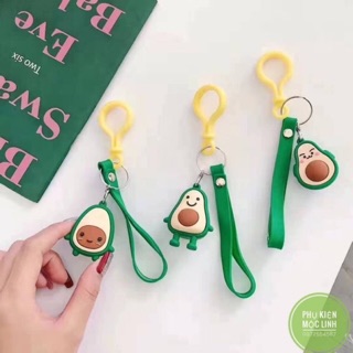 Chùm móc khoá cặp em 🥑 Bơ xin xắn cute balo