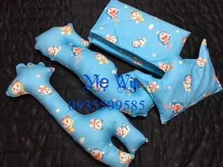 Mền gối thú ôm cho bé ( combo)