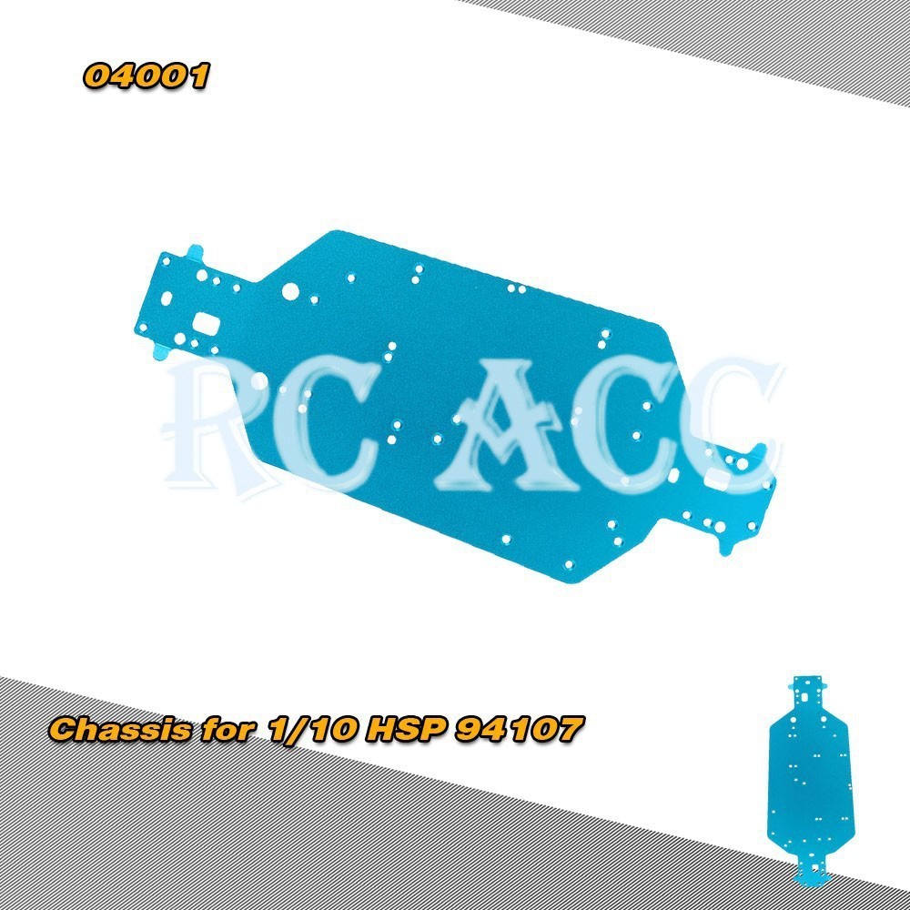 Khung Hợp Kim Nhôm 0400111 Cho Xe Đồ Chơi 1/10 HSP 94107 94170 94118 94111 RC