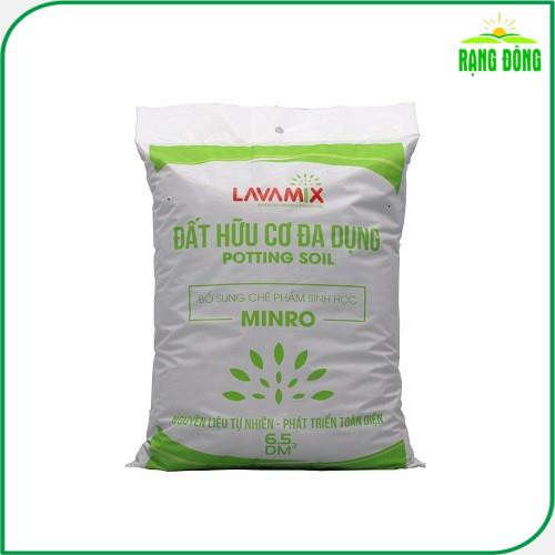 Đất Trồng Hoa - Đất Trồng Cây Hữu Cơ LAVAMIX Nhiều Dinh Dưỡng - Túi 6,5 dm3 (3kg)