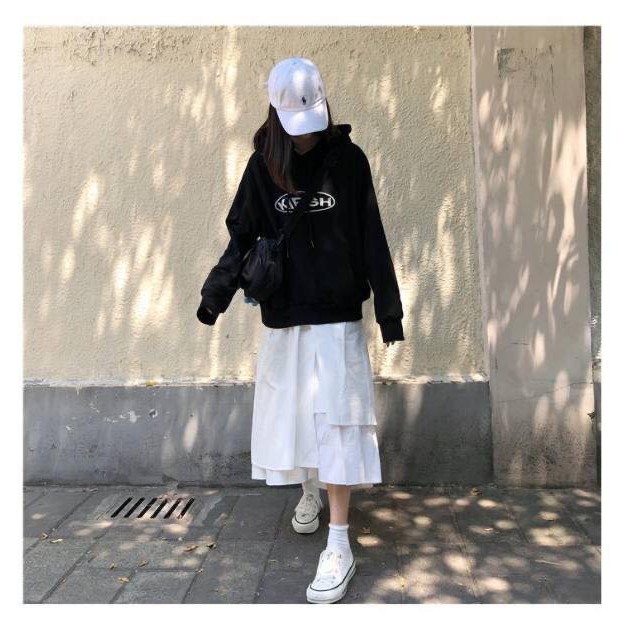 [Video - Ảnh Thật] Chân Váy nữ dáng TẦNG ULLZANG Dài Qua Gối 2 Màu Siêu Hot Hit RÔ STORE CV01 | BigBuy360 - bigbuy360.vn