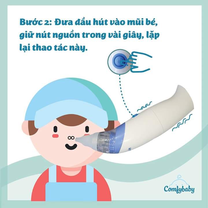 Máy hút mũi Comfy Baby - Hàng Chính Hãng
