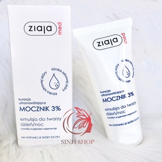 Kem Ziaja Med 3% siêu dưỡng ẩm cho da với Ure (bill ảnh tiếp)