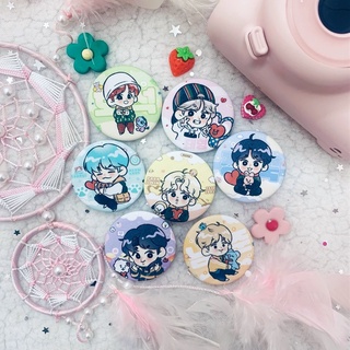 Pin bangtan - huy hiệu bts chibi ver 2.0