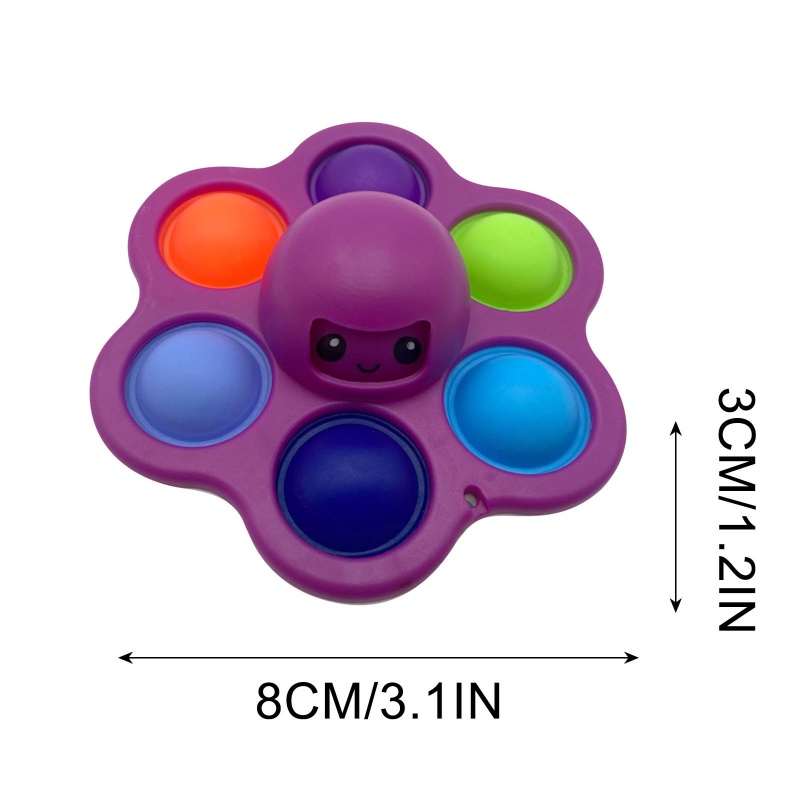 Đồ chơi con quay hình bạch tuộc giúp giảm căng thẳng