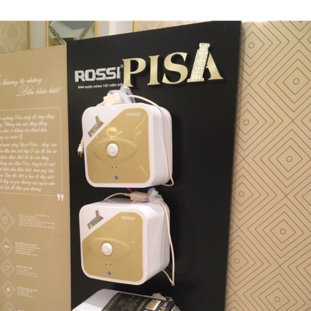 Bình nóng lạnh Rossi Pisa 30 lít vuông