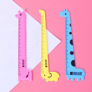 Thước kẻ hươu voi ngộ nghĩnh 15cm màu giao ngẫu nhiên giadunghuylinh