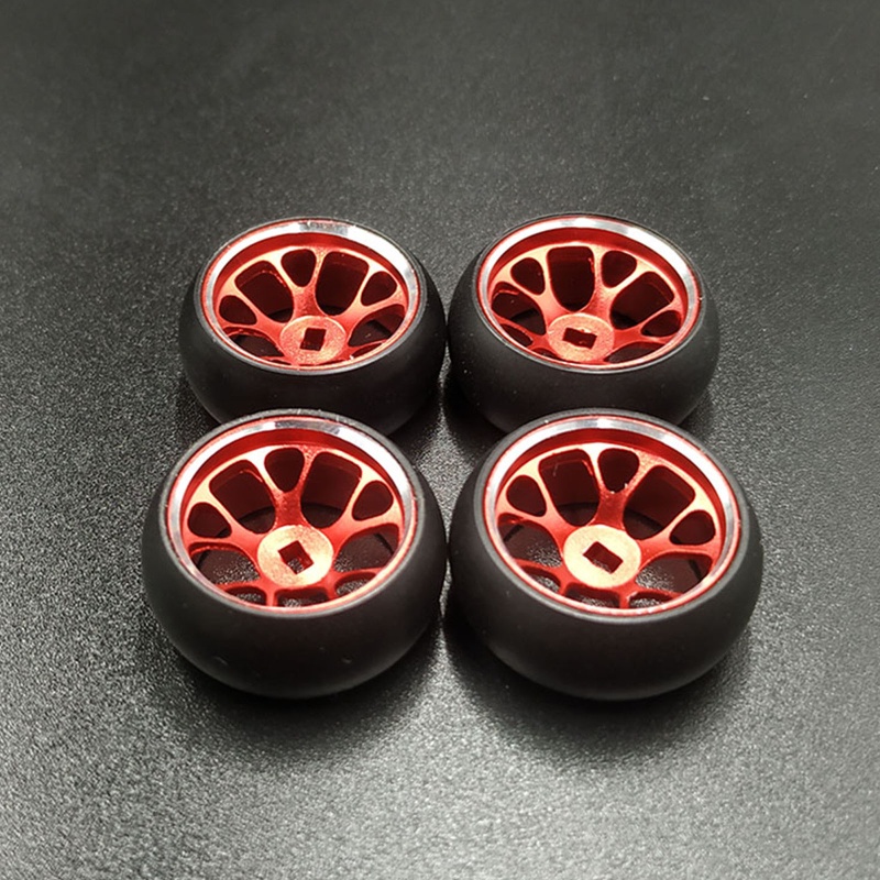Bộ 4 Bánh Xe Đồ Chơi Tỉ Lệ 1 / 28 Wltoys K969 K989 P929