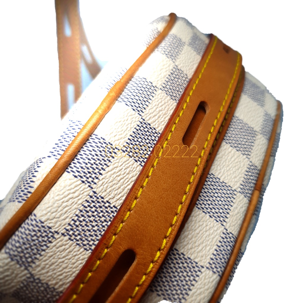 IV. Túi xách LV dáng tròn ô trắng si Nhật xịn sò