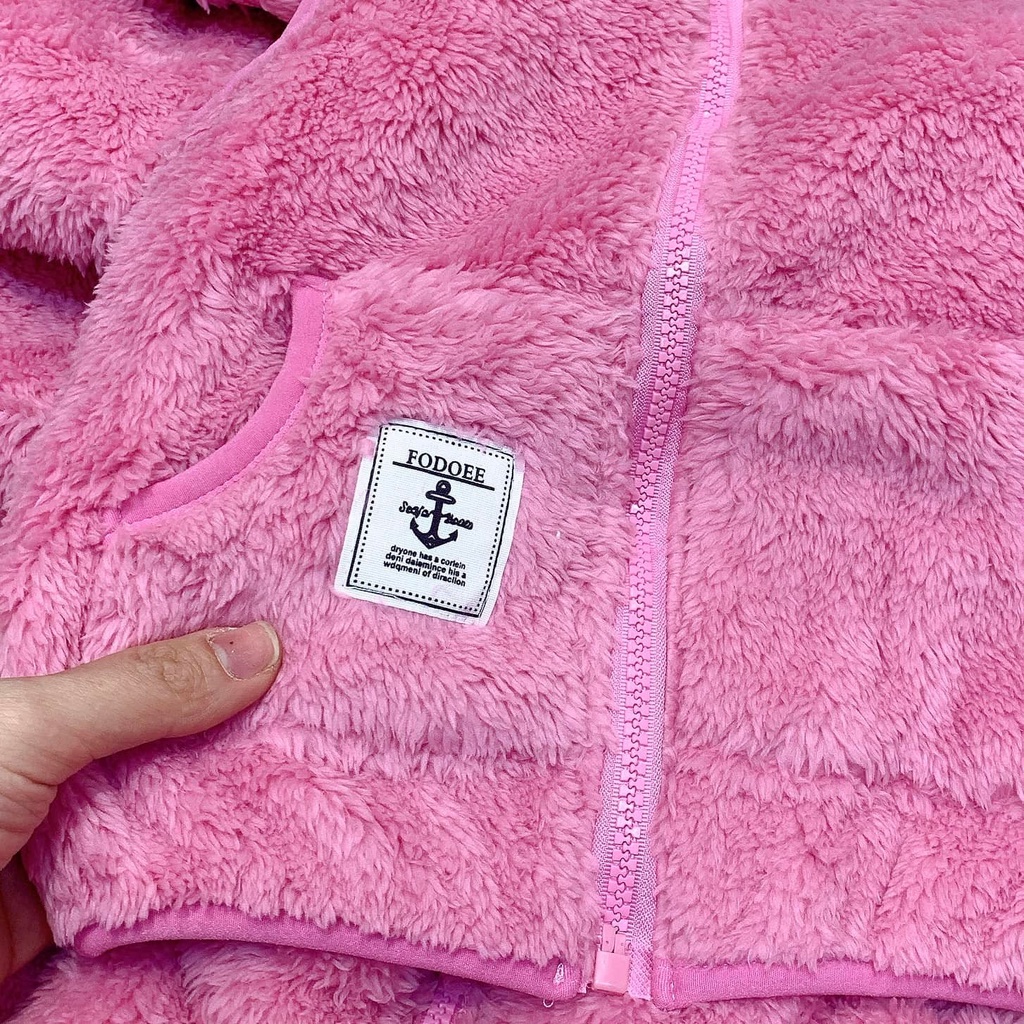 Áo gile lông mỏ neo