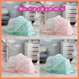 Màn chụp cho bé - Mùng chụp cho bé gấp gọn cao cấp