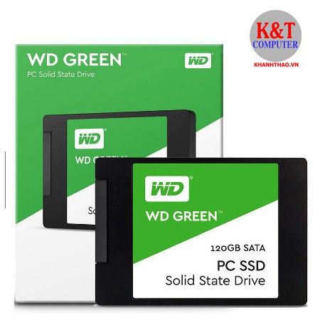 ổ cứng SSD WD 120GB WDS120G2G0A () | BigBuy360 - bigbuy360.vn