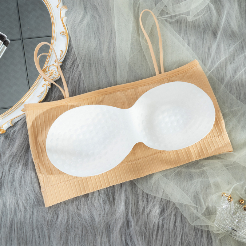 Áo lót ống cotton Hàn Quốc 5 màu tùy chọn