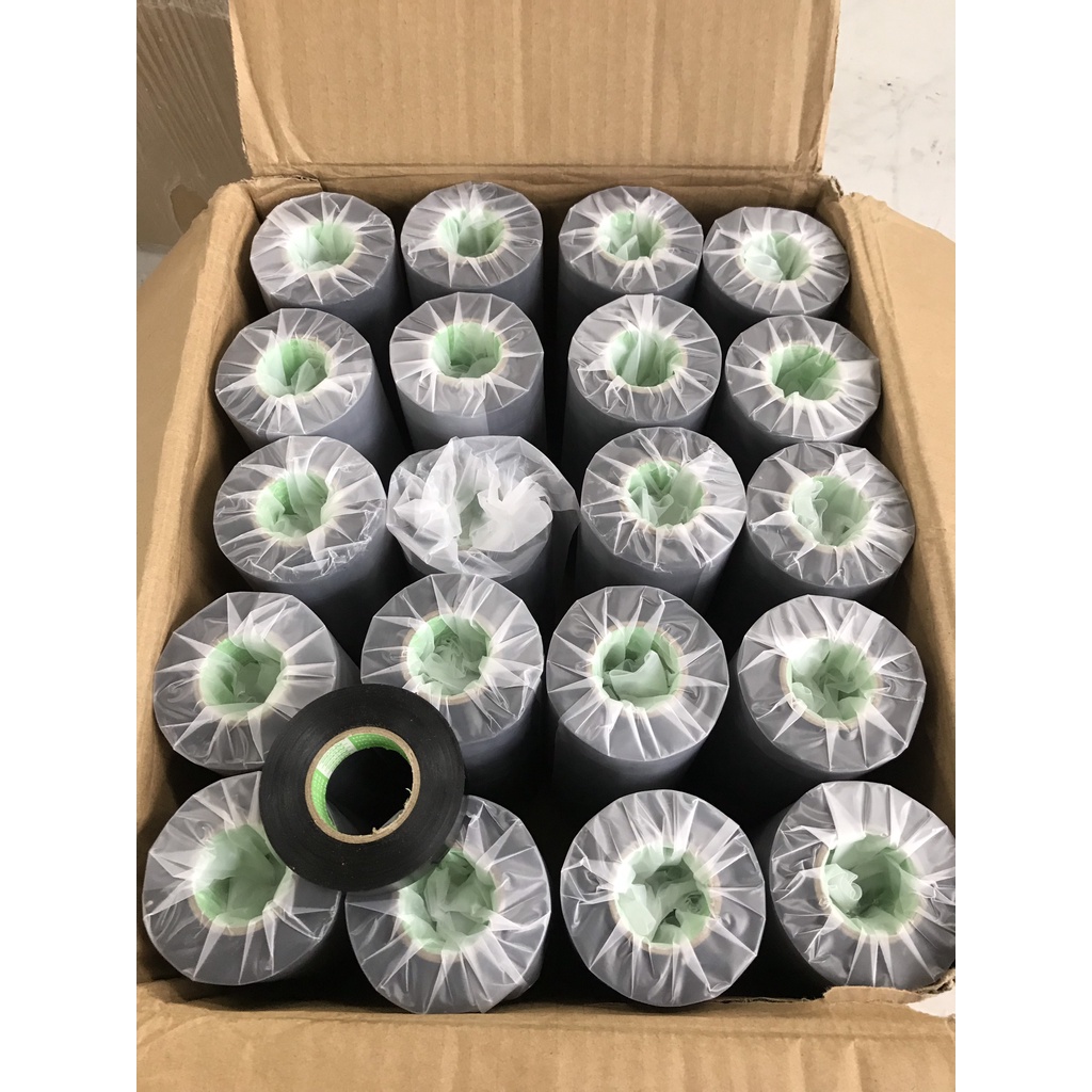 Băng dính cách điện, băng keo cách điện DENKA nhât bản màu đen dùng cho điện dân dụng, điện ô tô, xe máy