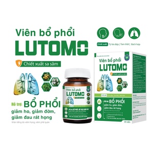 Viên bổ phổi lumoto phục hồi sức khỏe trước và sau covid – giúp phổi khỏe mạnh tránh bị tổn thương – lọ 30 viên