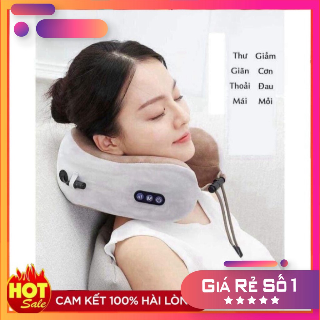 Gối massa hình chữ U-chuyên dụng cho massa cho cổ vai gáy 💖 BBZ Store