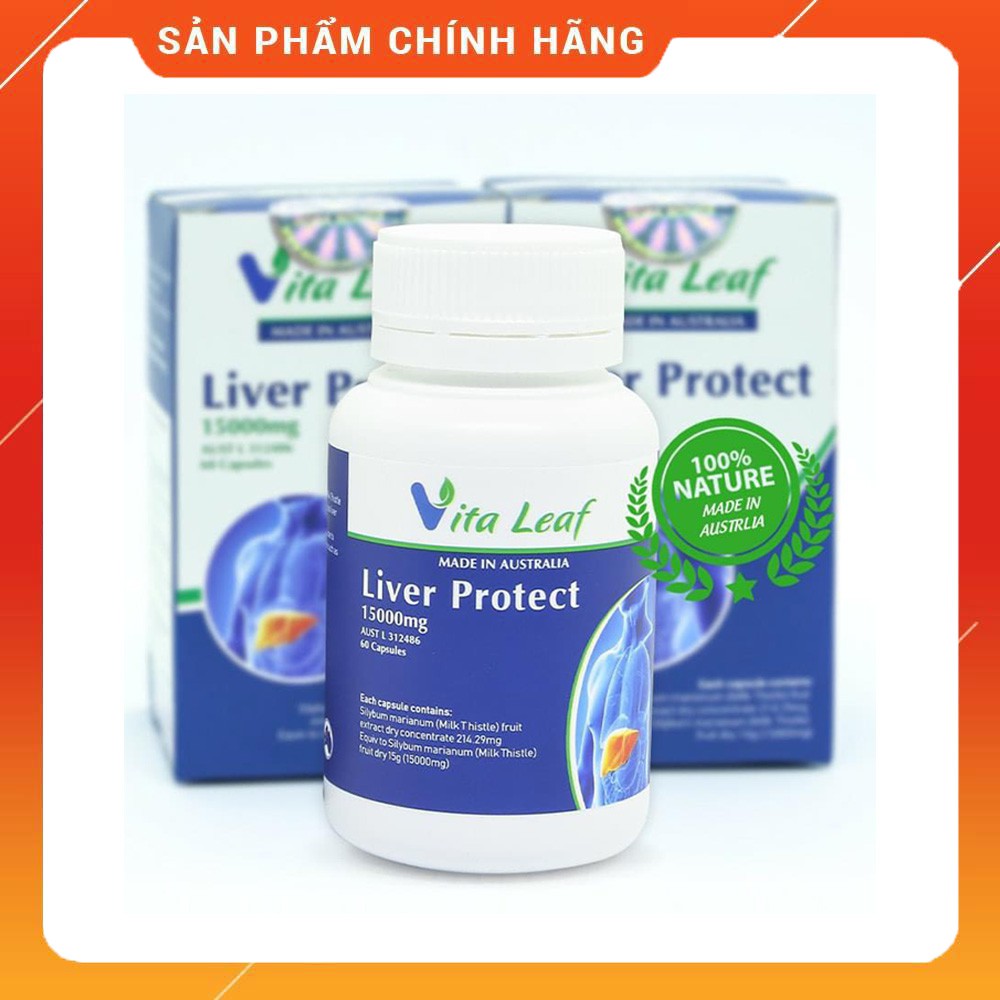 Giải độc gan làm mát gan bổ gan và tăng cường chức năng gan LIVER PROTECT 15000mg