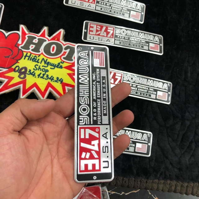 Tem nhôm dán bô Yoshimura