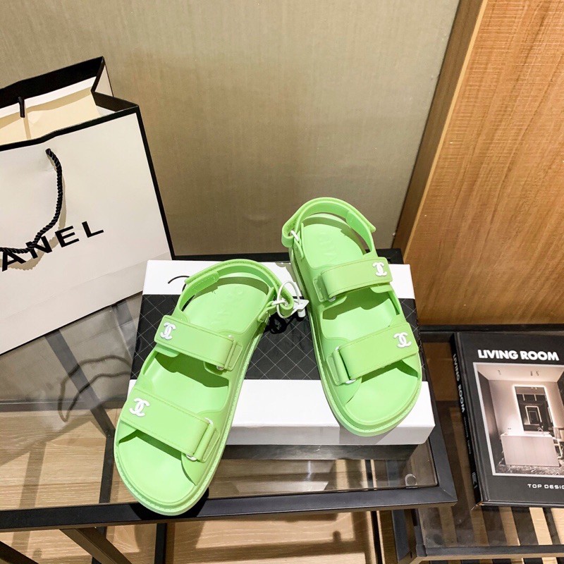 Dép đế bằng thời trang nữ mẫu mới trẻ trung lôi cuốn 𝘾𝙝𝙖𝙣𝙚𝙡 CN 𝘾𝙝𝙖𝙣𝙚𝙡