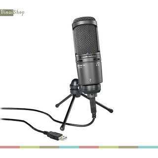 Micro Condenser USB cho Streamer Audio Technica AT2020USB+
