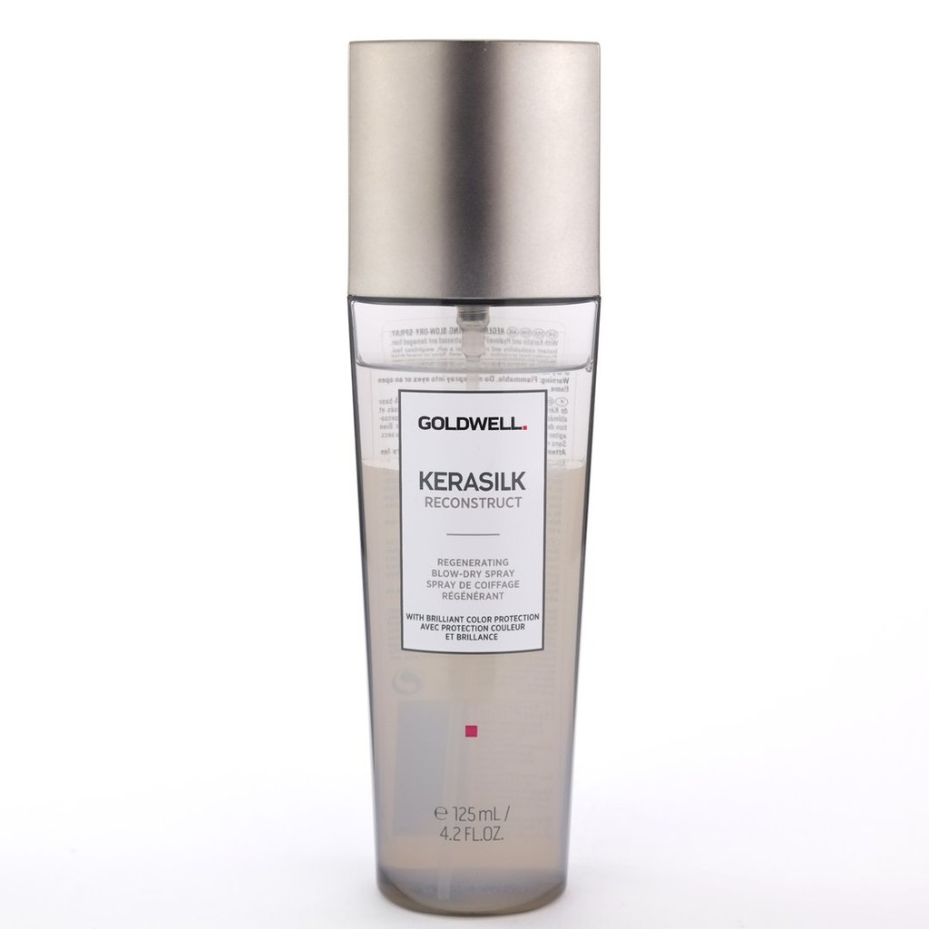 Xịt dưỡng tóc Goldwell Kerasilk Reconstruct Spray 125ml dưỡng tóc hư tổn hằng ngày