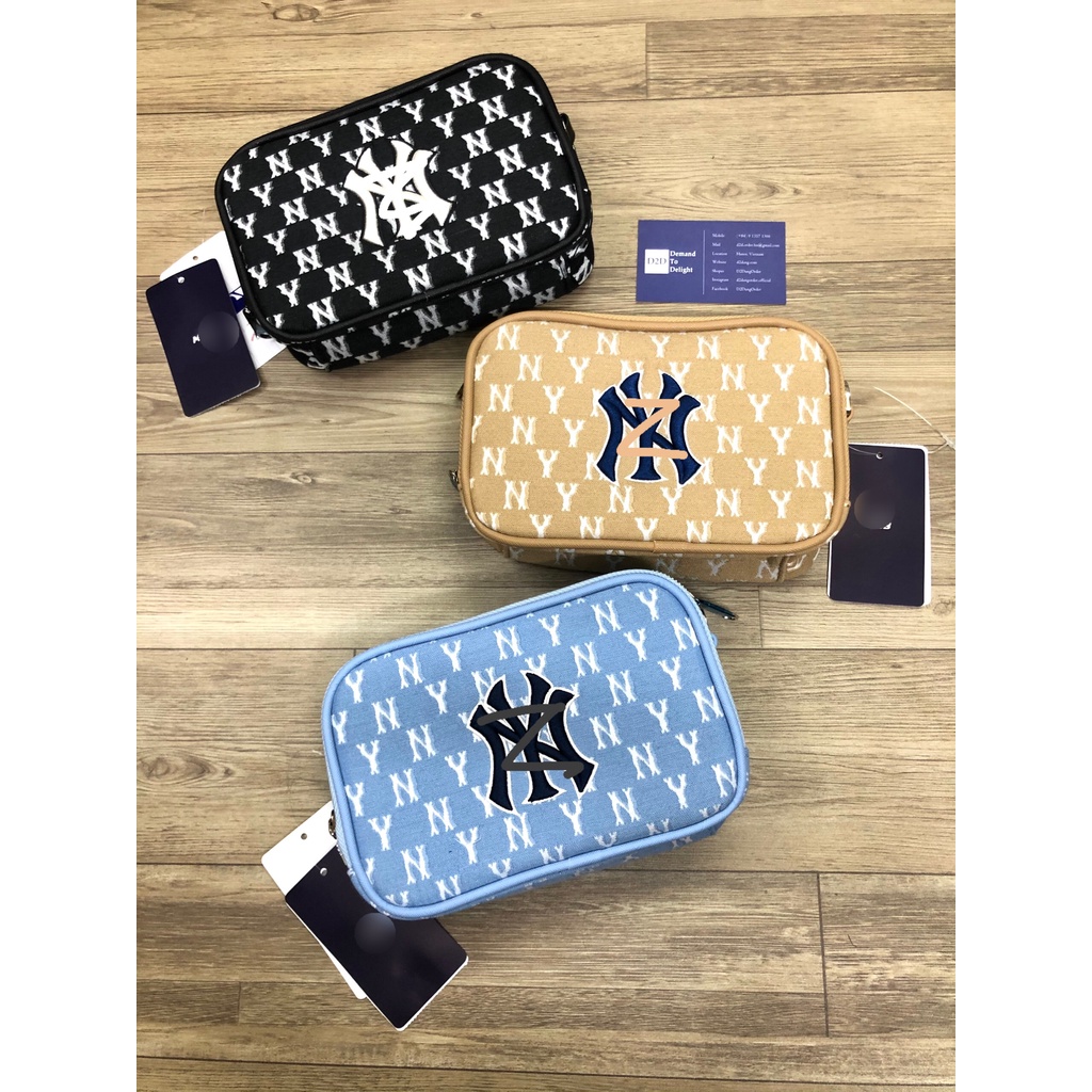 Túi Đeo Chéo M.L.B Bản To và Mini Monogram Crossbag NY Yankees Season 2022