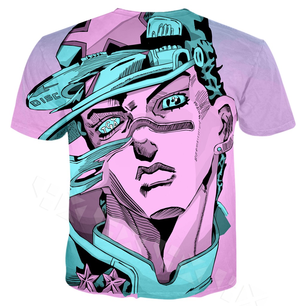CLOOCL Fashion Anime JoJo's Bizarre Adventure 3D Print Men Streetwear Graphic T-Shirts | BigBuy360 - bigbuy360.vn