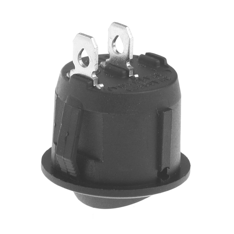 Set 2 công tắc tròn 3 chấu 6a 250v AC tiện dụng