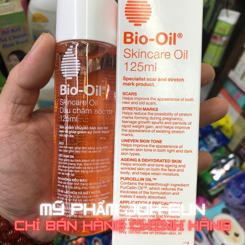 Dầu dưỡng Bio-Oil Mờ Sẹo Và Giảm Rạn Da 125ml