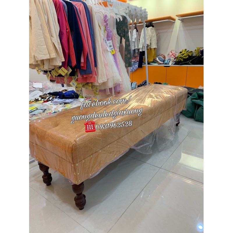 Ghế băng chờ cho shop-ghế sofa chờ đa năng[CHÂN CAO]