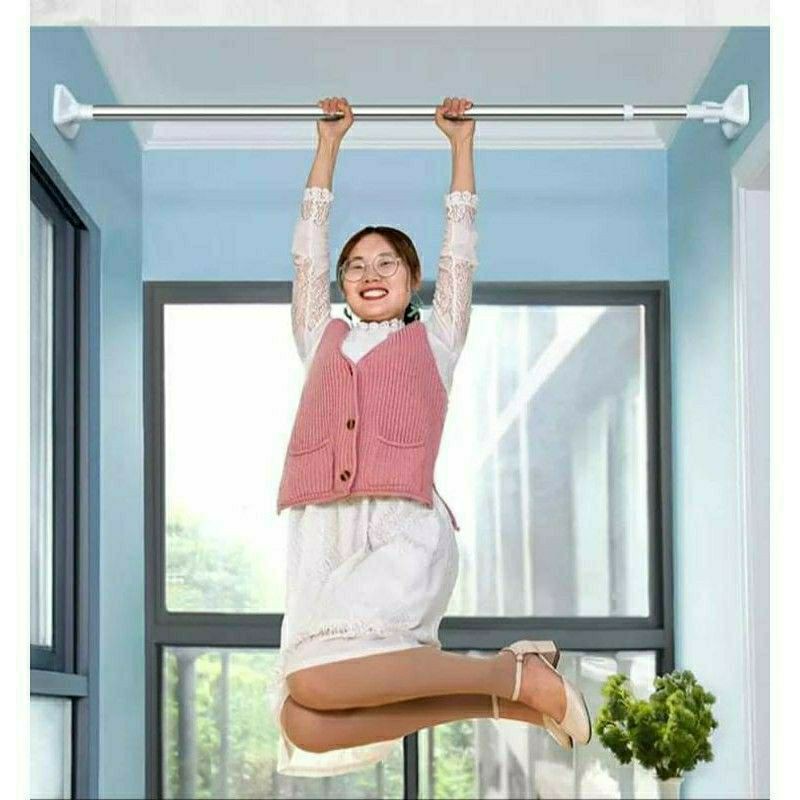 Cây phơi đồ - cây phơi quần áo gấp gọn đa năng - không cần khoan vít - Tháo lắp dễ dàng