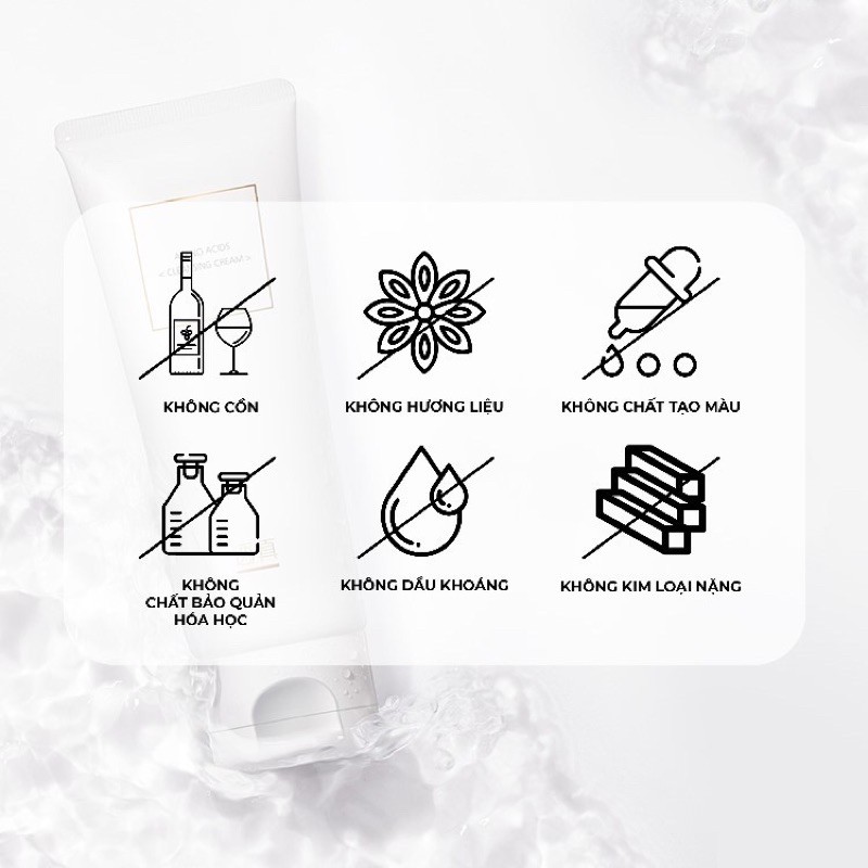 Sữa rửa mặt Amino acid Lucenbase 120g