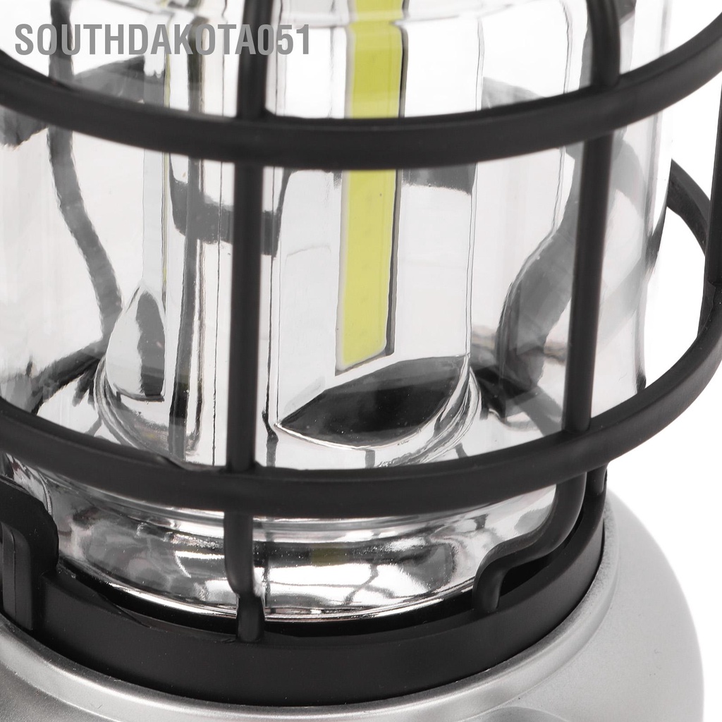 Đèn COB cắm trại ngoài trời sạc USB cổ điển tay cầm di động 1990C