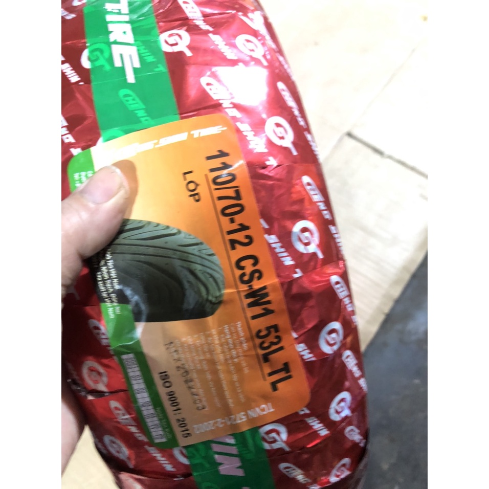 Lốp  Trước Xe Vespa LX , Vỏ Xe Chengshin 110/70-12 Chính Hãng