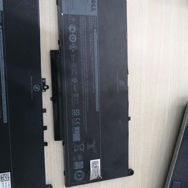 Pin laptop DEll Latitude 7270, 7470  55wh J60J5 ( zin cũ )