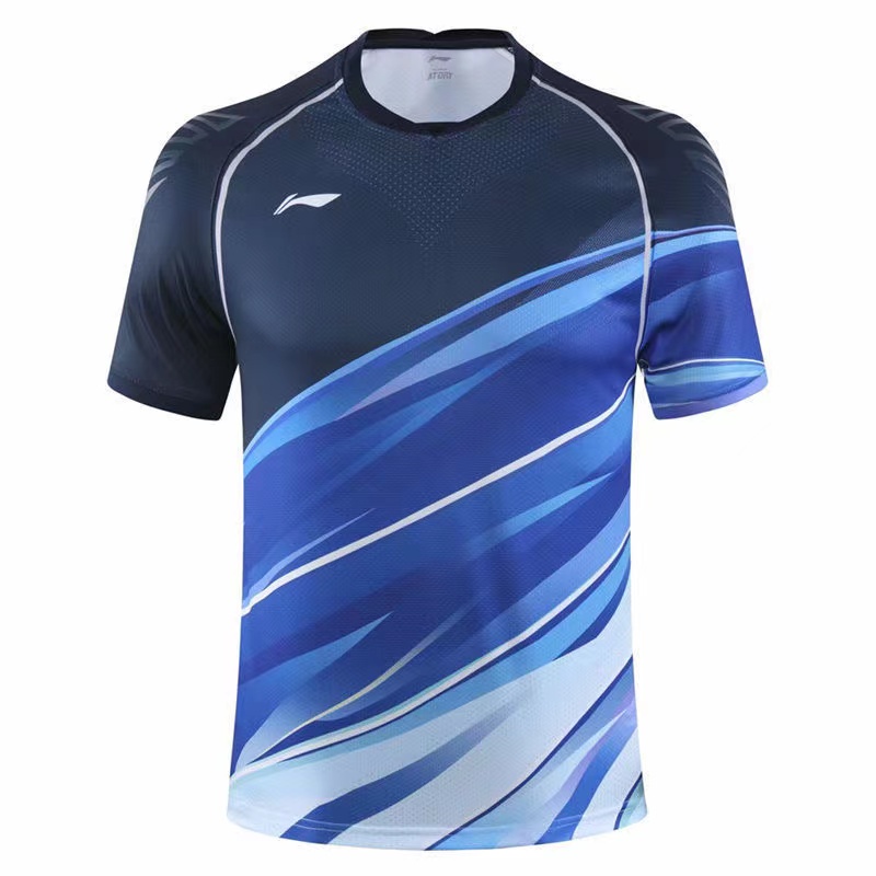 Li Ning Áo Thể Thao Cầu Lông Tay Ngắn Nhanh Khô Cho Nam Và Nữ