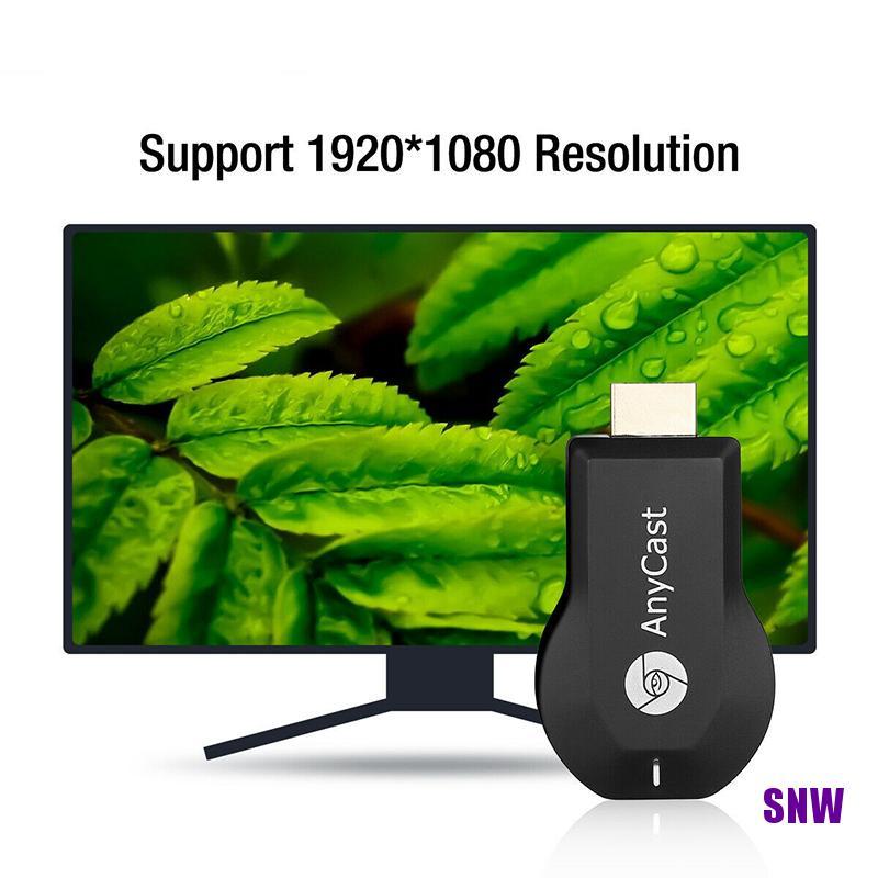 Thiết bị thu tín hiệu màn hình Anycast M12 Plus không dây WiFi cho Hdmi Tv Dlna 1080p (Hh) | BigBuy360 - bigbuy360.vn