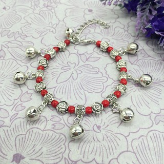 Lắc Chân Mạ Bạc Phong Cách Bohemian