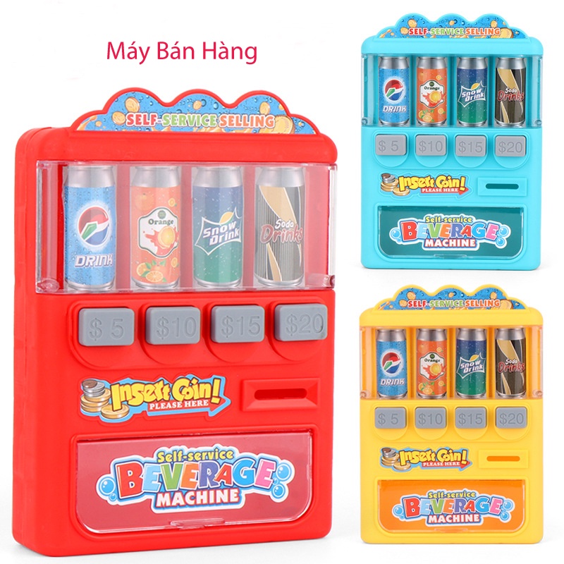 Đồ chơi Máy bán nước tự động dành cho các bé/đồ chơi mô phỏng