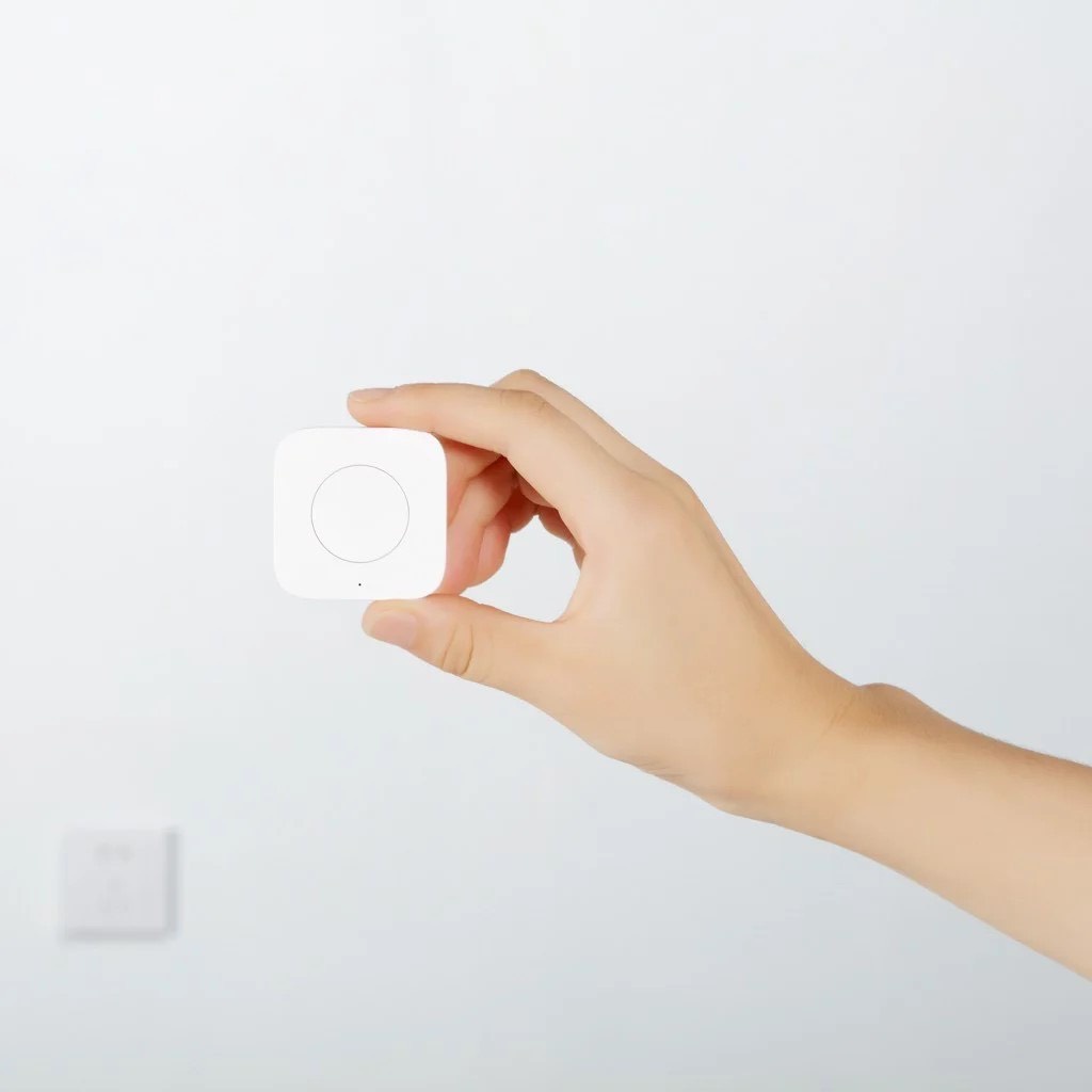 Nút Bấm Điều Khiển Thông Minh Không Dây Aqara Wireless Mini Switch WXKG11LM | Hàng Chính Hãng | Bảo Hành 12 Tháng